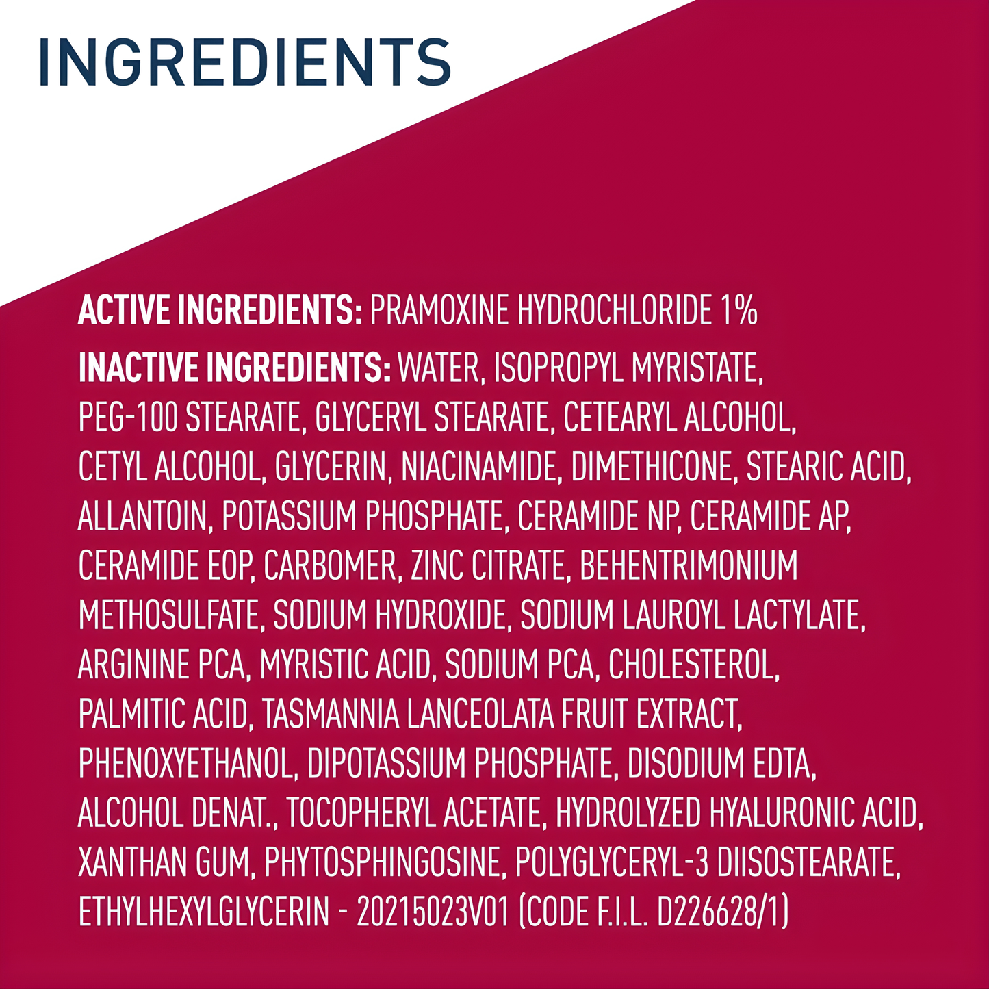 CeraVe Itch Relief Moisturizing Cream