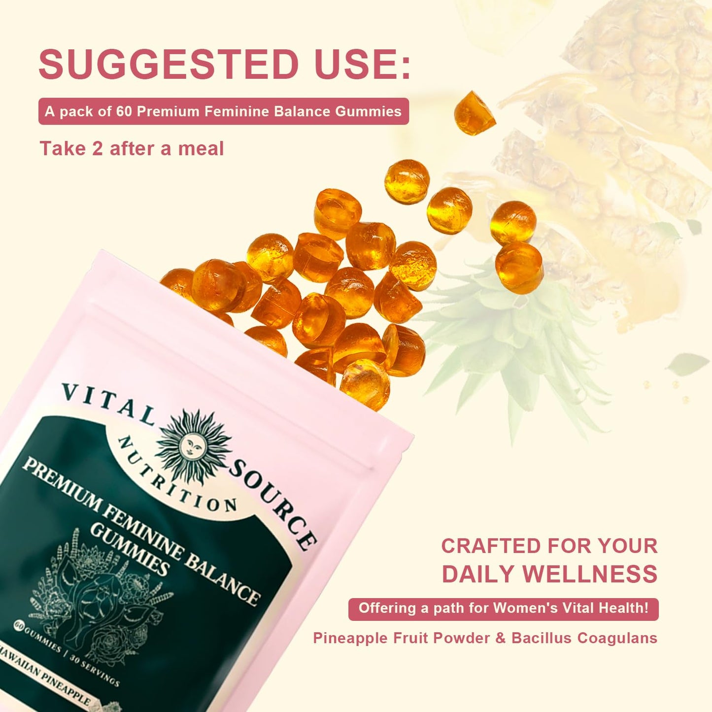 Premium Feminine Balance Gummies